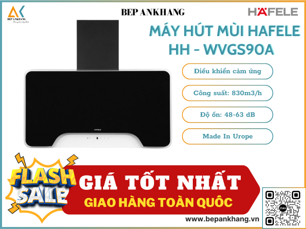 MÁY HÚT MÙI GẮN TƯỜNG HAFELE HH - WVGS90A 533.80.203